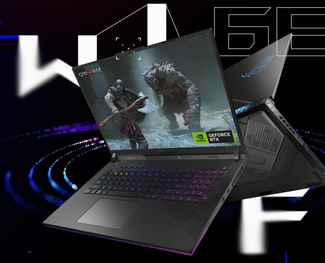 Laptop ASUS ROG Strix SCAR 18 - RJ45 Wi-Fi 6E