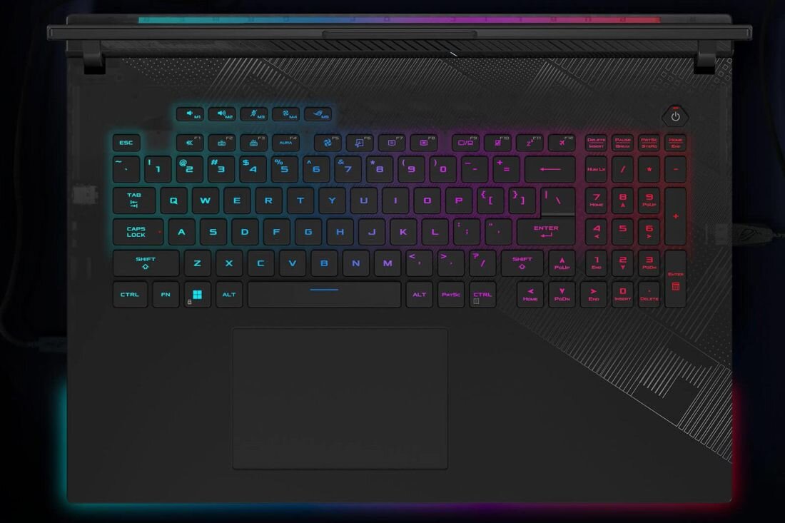 Laptop ASUS ROG Strix SCAR 18 - N-key rollover