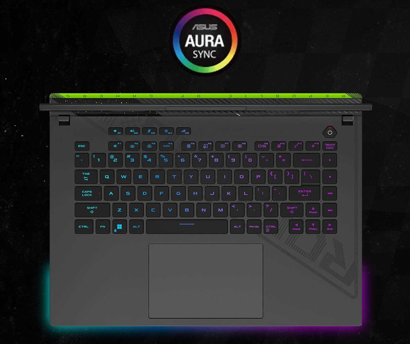 Laptop ASUS ROG Strix G16 - Overstroke