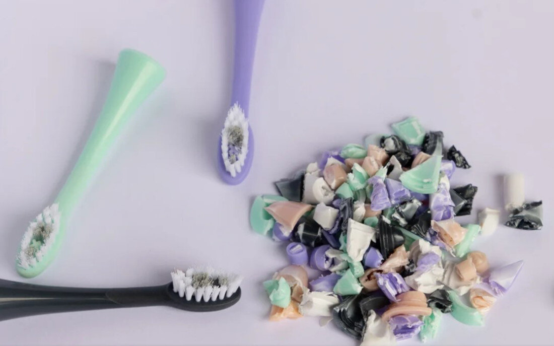 Oryginalna końcówka szczoteczki ORDO Sonic+ Miętowy (4 sztuki) (Zaokrąglone włosie) wygląd design tło prezentacja wizualizacja Zdrowe i czyste zęby każdego dnia