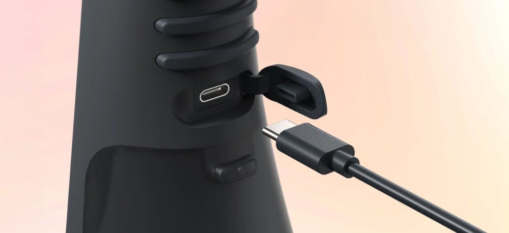 Szczoteczka soniczna ORDO SONIC + Irygator HYDRO SONIC Ciemnoszary  trzy ustawienia ciśnienia bateria na ponad 4 tygodnie użytkowania zbiornik 260 ml blokada podróżna zakres ciśnienia ładowanie usb-c funkcja podróżowania ergonomiczny design wodoodporna konstrukcja do użytku domowego podróżnego  