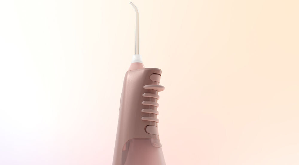 Szczoteczka soniczna ORDO SONIC + Irygator HYDRO SONIC Różowe złoto irygator skuteczne czyszczenie zębów przestrzeni między nimi technologia hydrokinetyczna zapobieganie próchnicy chorobom dziąseł delikatny dla dziąseł 2000 pulsacji wody na minutę trzy ustawienia ciśnienia tryb na żądanie obrót dyszy skuteczne usuwanie płytki nazębnej 