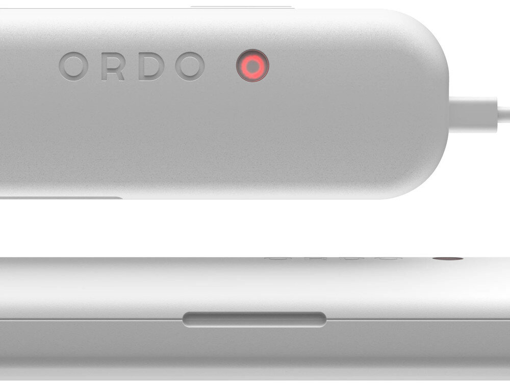 Etui do szczoteczki ORDO Sonic+ Biały Komfortowe użytkowanie wygoda wskaźnik ładowania port USB-C czas ładowania