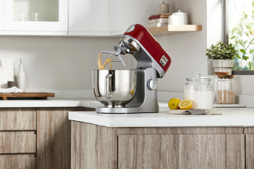 Robot kuchenny planetarny KENWOOD KMX750RD+3ATT Limited 1000 W metalowy korpus przystawki