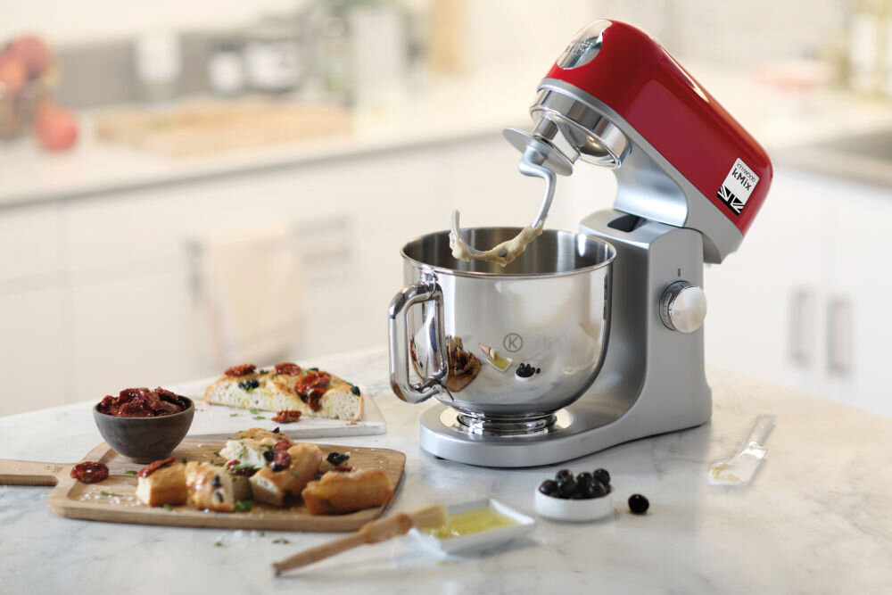 Robot kuchenny planetarny KENWOOD KMX750RD+3ATT Limited 1000 W miska 5 l stal nierdzewna