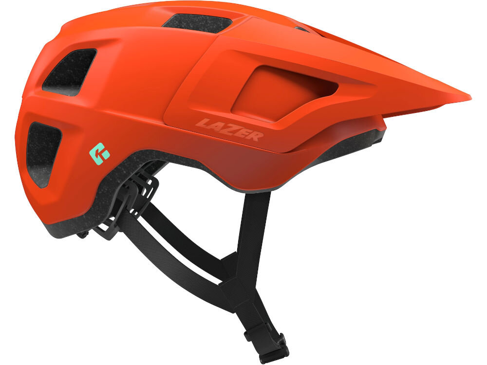 Kask rowerowy LAZER Lupo Kineticore Pomarańczowy MTB (rozmiar uniwersalny) rozmiar regulacja waga