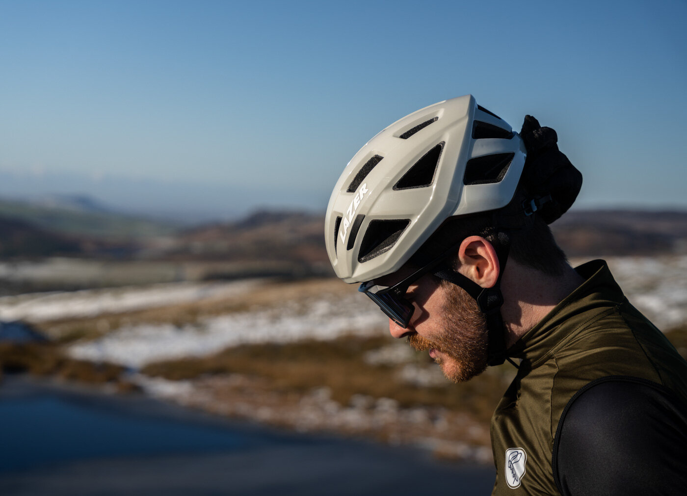 Kask rowerowy LAZER Tonic Kineticore Szary Szosowy (rozmiar L) bezpieczeństwo KinetiCore