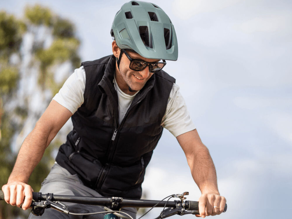 Kask rowerowy LAZER Lupo Kineticore Szary MTB (rozmiar uniwersalny) tworzywo abs ochrona montaż lampki LED