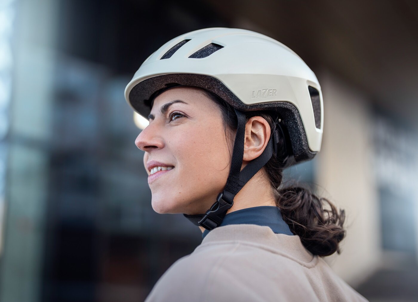Kask rowerowy LAZER Verde KinetiCore zielony mat Miejski (rozmiar M/L) regulacja obwod dopasowanie kasku kask rowerowy regulacja TurnSys komfort dopasowanie