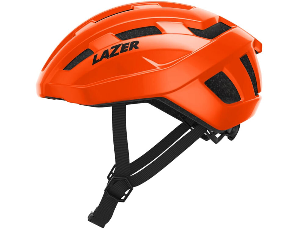 Kask rowerowy LAZER Tempo KinetiCore Pomarańczowy Szosowy (rozmiar uniwersalny) rozmiar regulacja waga