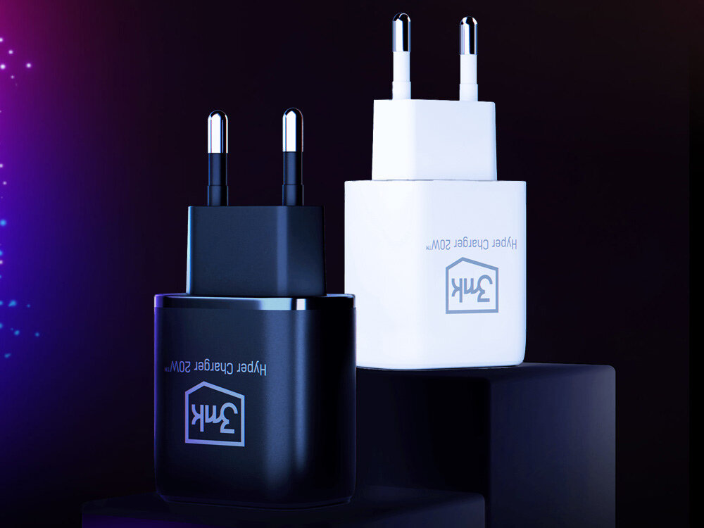 Ładowarka sieciowa 3MK Hyper Charger 20W Czarny