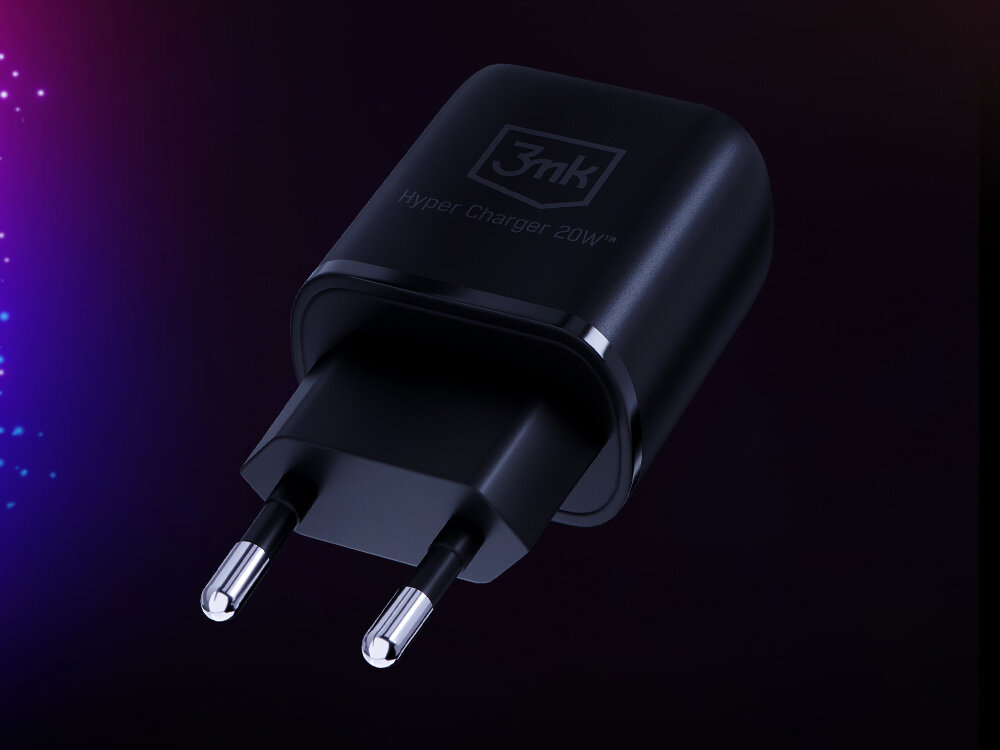 Ładowarka sieciowa 3MK Hyper Charger 20W Czarny technologia szybkiego ładowania