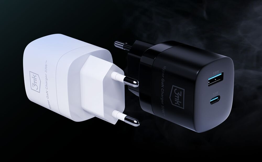 Ładowarka sieciowa 3MK Hyper Gan Charger 33 W kompaktowe wymiary kieszen przenoszenie
