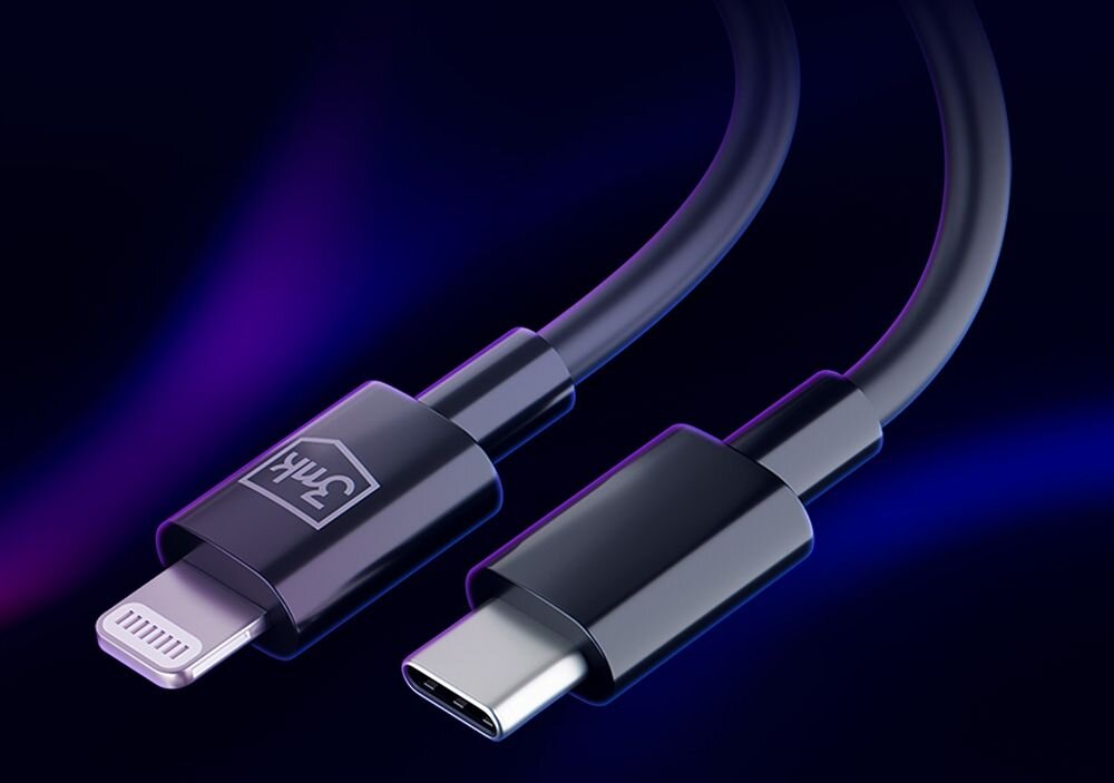 Kabel USB-C - Lightning 3MK Hyper Cable 1.2 m wydajnosc niezawodnosc