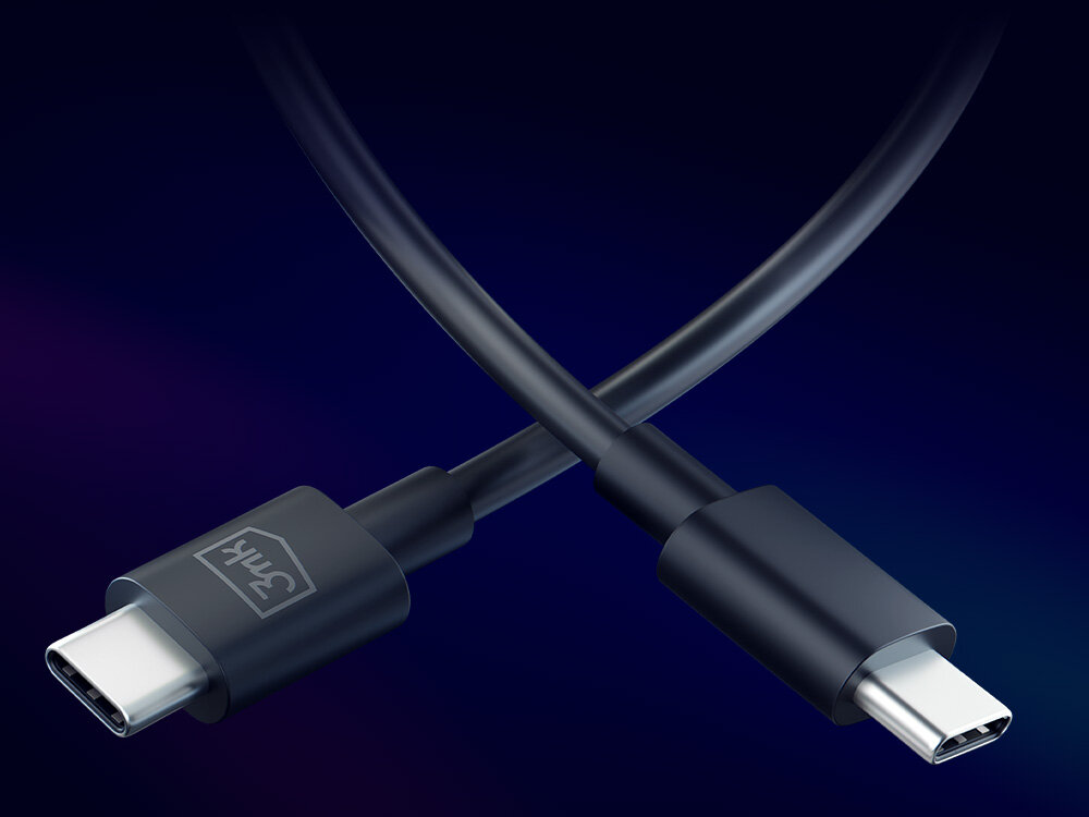Kabel USB-C - USB-C 3MK Hyper Cable 1.2 m dlugosc kabel wycieczki praca
