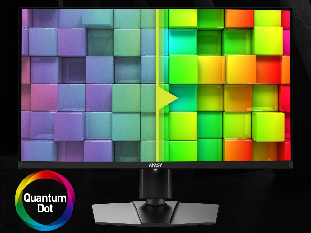 Monitor MSI MAG 274QRF QD E2 27 2560x1440px IPS 180Hz 1 ms [GTG] kolory precyzja barwy