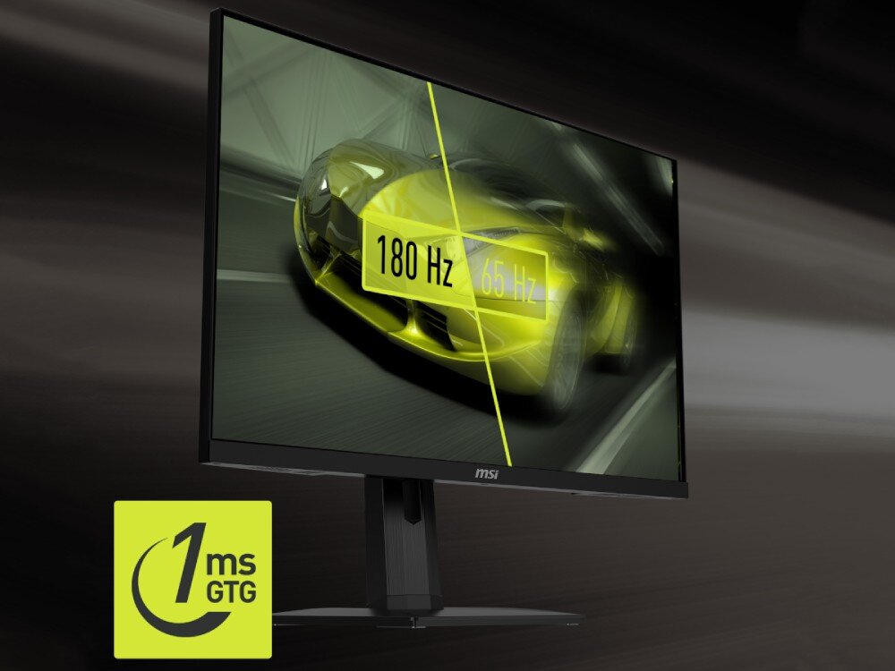 Monitor MSI MAG 274QRF QD E2 27 2560x1440px IPS 180Hz 1 ms [GTG] płynność odświeżanie czas reakcji