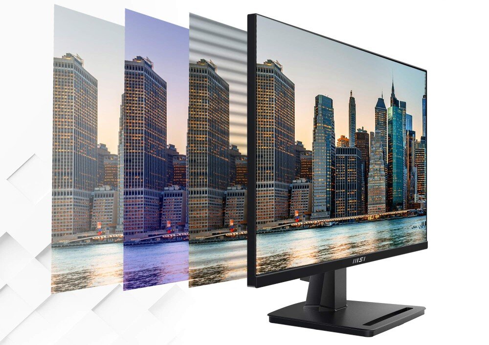 Monitor MSI Pro MP275 27 1920x1080px IPS 100Hz 1 ms [MPRT] wzrok ochrona migotanie niebieskie światło