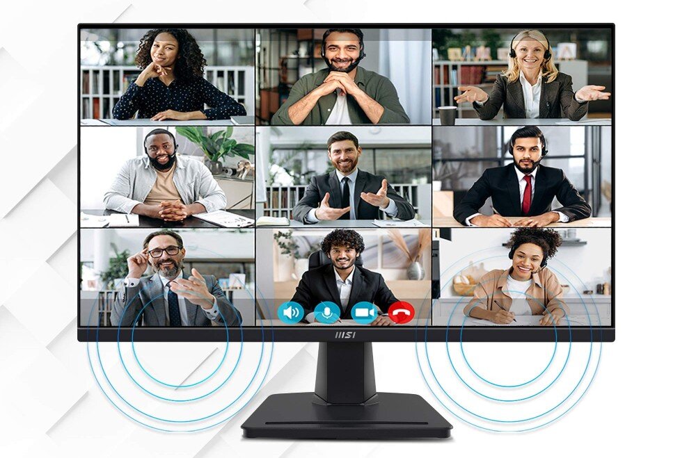 Monitor MSI Pro MP275 27 1920x1080px IPS 100Hz 1 ms [MPRT] głośniki dźwięk muzyka