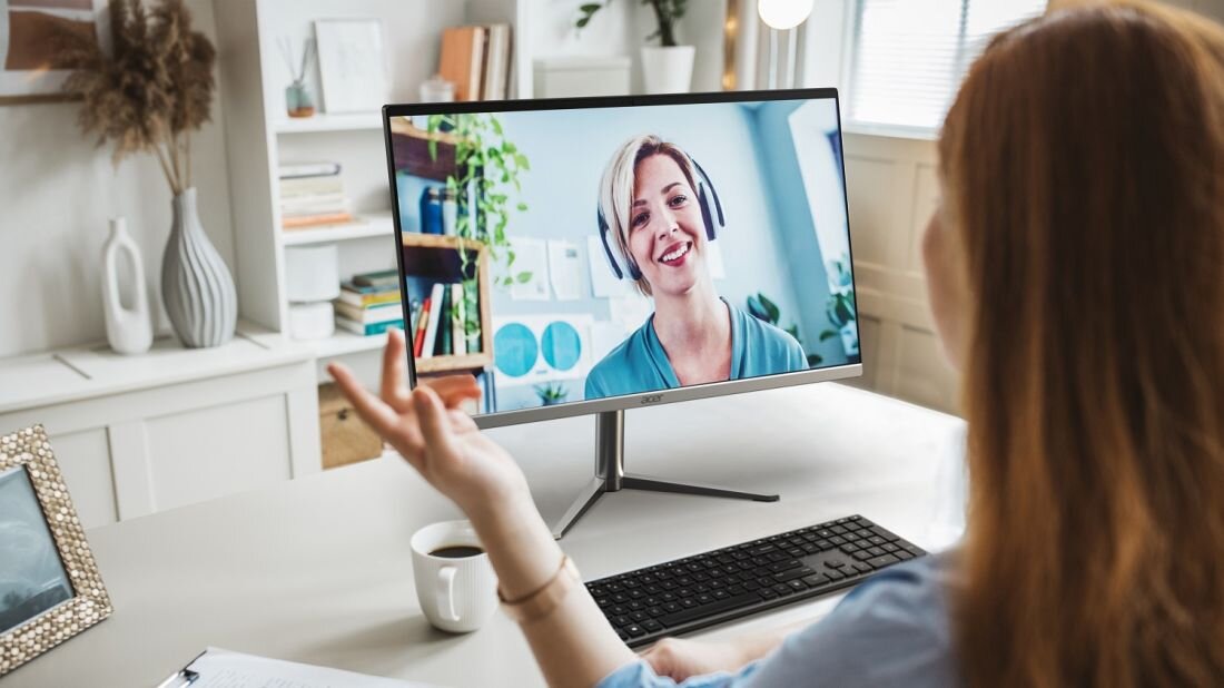 Komputer ACER Aspire C24 - kamera internetowa 