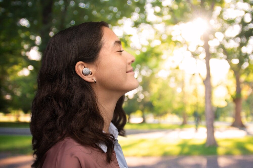 Słuchawki dokanałowe SENNHEISER Momentum 4 personalizacja użytkownik dźwięk wrażenia profile
