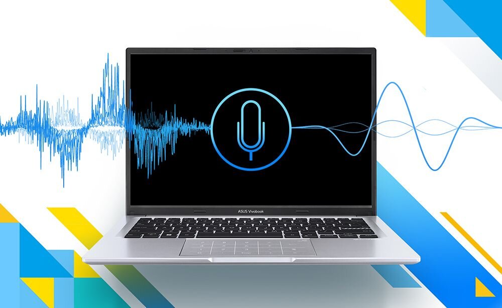 Laptop ASUS VivoBook 14 - redukcja szumów 