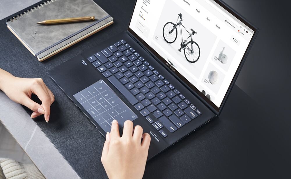 Laptop ASUS ZenBook UX3402VA - ErgoSense  