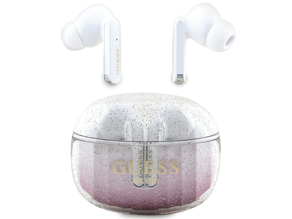 Słuchawki dokanałowe GUESS Glitter Gradient GUTWSHDGKEEP odpornosc na wode ipx4 aktywny styl zycia