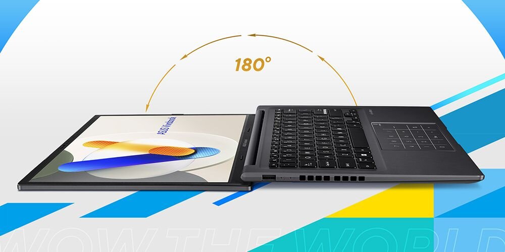 Laptop ASUS VivoBook 14 - Wygodne udostępnianie treści