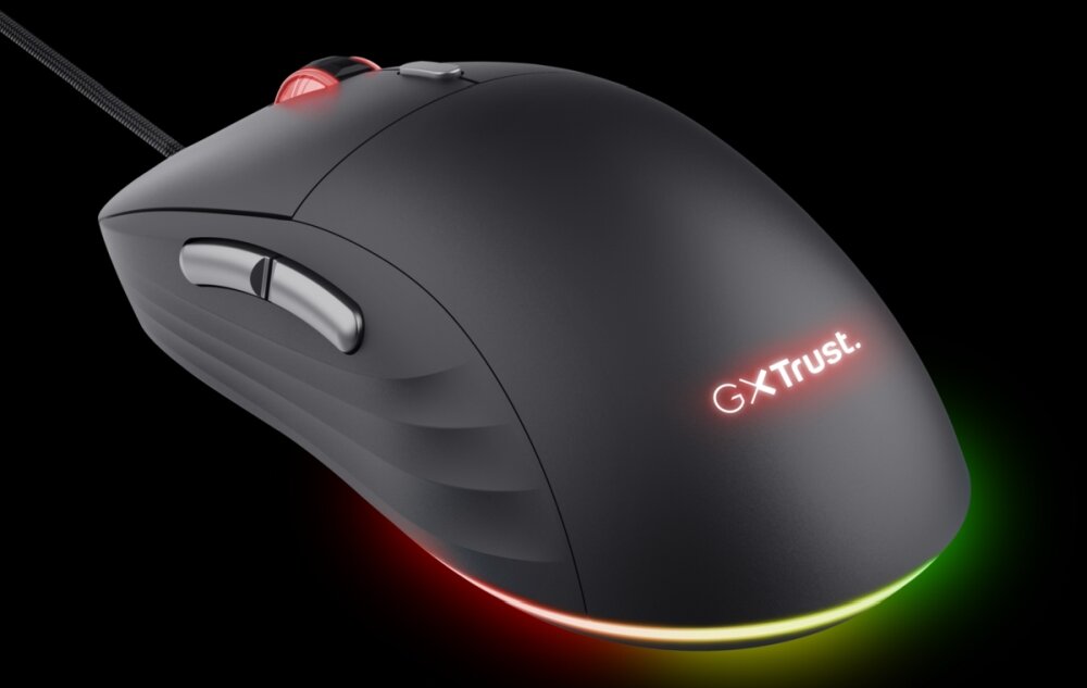 Mysz TRUST GXT 925 Redex II oswietlenie podswietlenie rgb konfiguracje