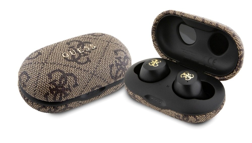 Słuchawki TWS Guess 4G Metal Logo dokanałowe tws bezprzewodowe