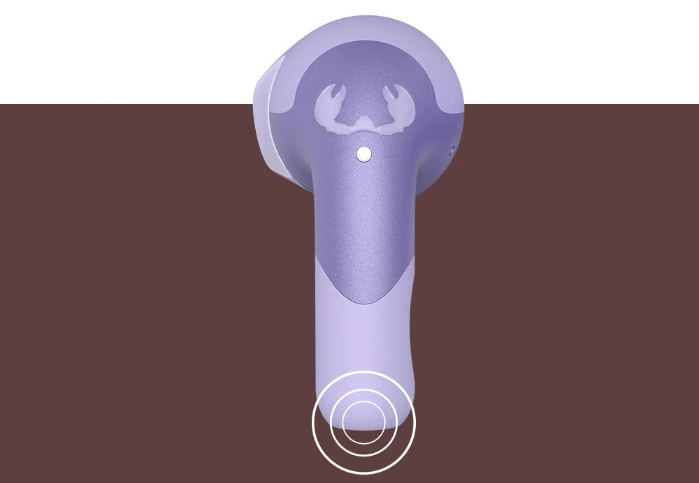 Słuchawki douszne FRESH N REBEL Twins Blaze  rozmowy 