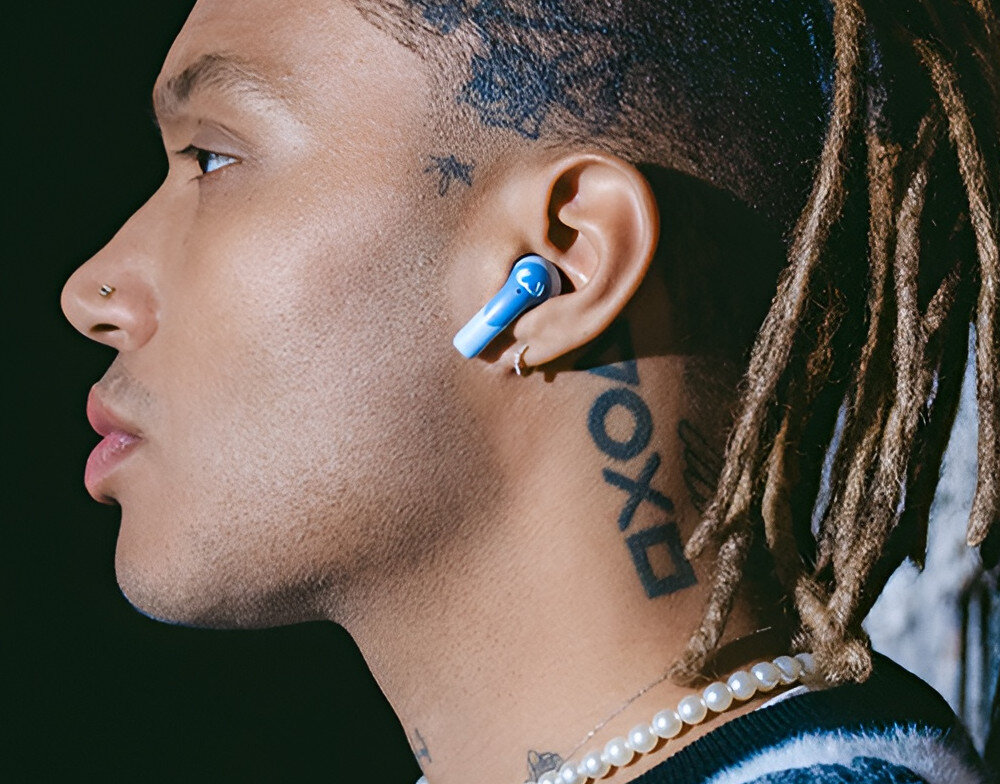 Słuchawki douszne FRESH N REBEL Twins Blaze  sterowanie 