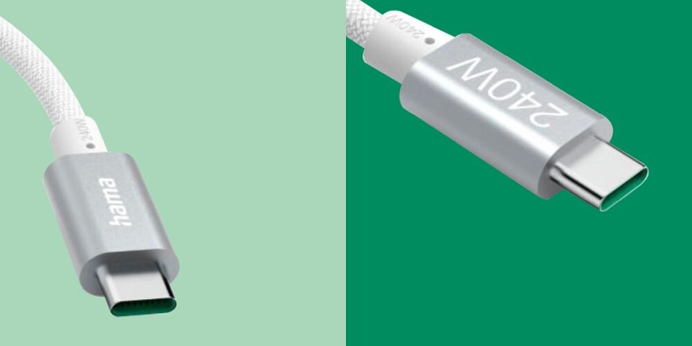 Kabel USB-C - USB-C HAMA Redukcja zakłóceń
