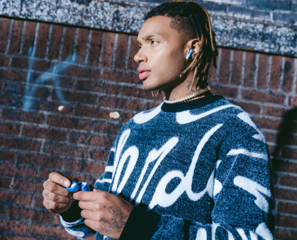 Słuchawki dokanałowe FRESH N REBEL Twins Ace hybrydowe anc praca mikrofony