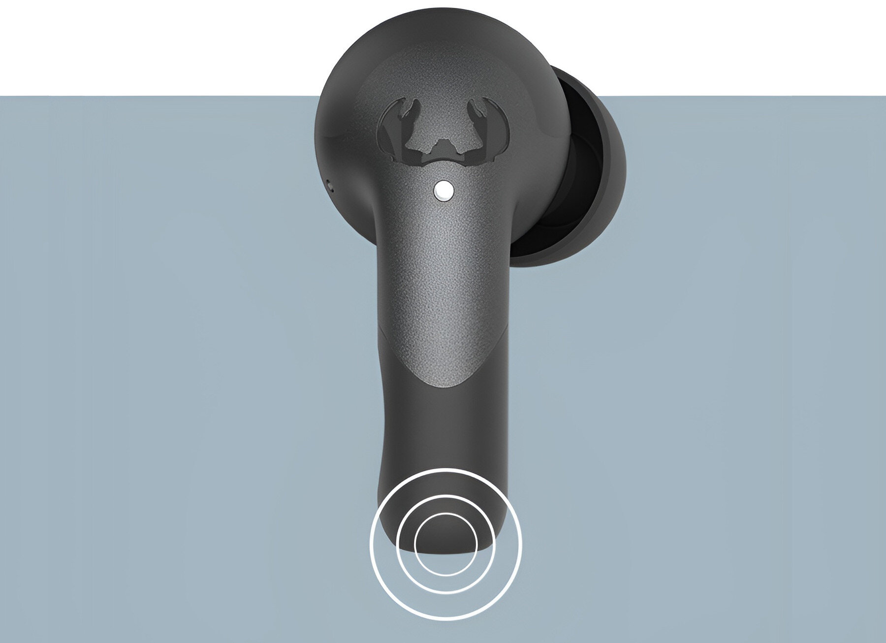 Słuchawki dokanałowe FRESH N REBEL Twins Ace obsluga przyciski kontrola