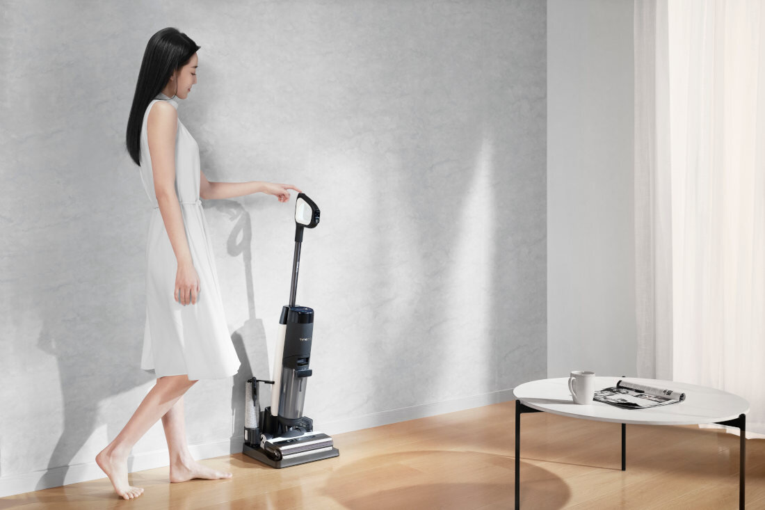 Odkurzacz TINECO Floor One S7 Premium Długi czas pracy powierzchnia uzupełnienie opróżnienie komfort użytkowania