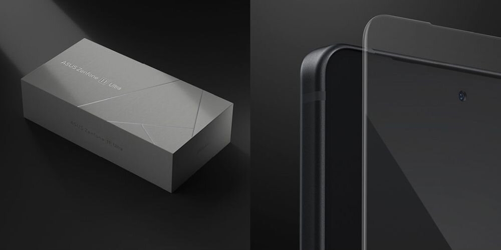 Smartfon ASUS ZenFone 11 Ultra ekran bateria aparat procesor ram pamięć pojemność rozdzielczość zdjęcia filmy opis dane cechy blokady system łączność wifi bluetooth obudowa szkło odporność porty muzyka transfer sieć przekątna matryca waga czujniki oled amoled ips