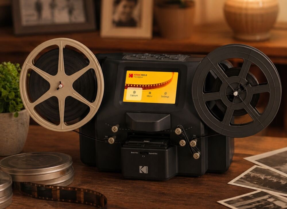 KODAK Reels 8 mm-Super 8 mm skaner filmów digitalizacja archiwów rodzinnych zapis wideo