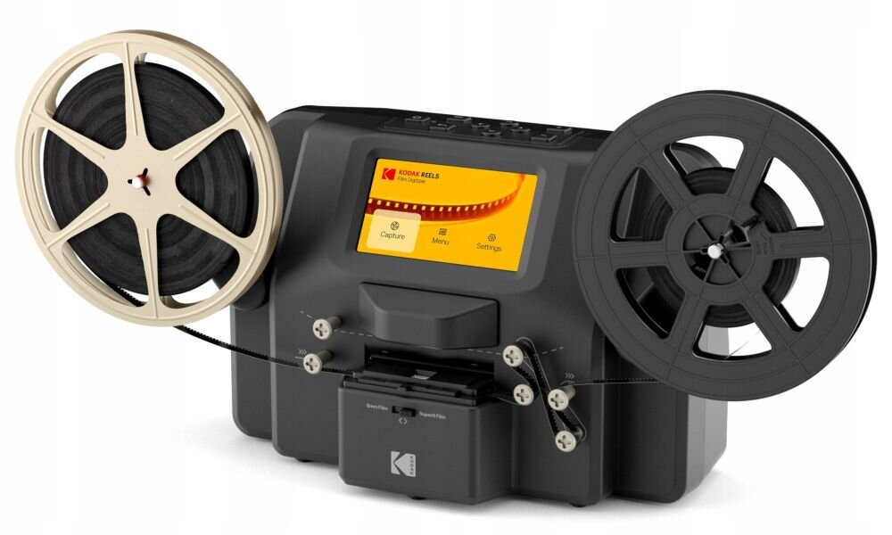 KODAK Reels 8 mm-Super 8 mm skaner digitalizacja Super 8 mm zapis plików wideo bez oprogramowania