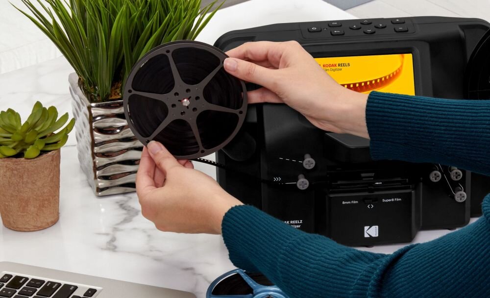 KODAK Reels 8 mm-Super 8 mm ciągłe skanowanie rolek filmowych automatyczne przetwarzanie