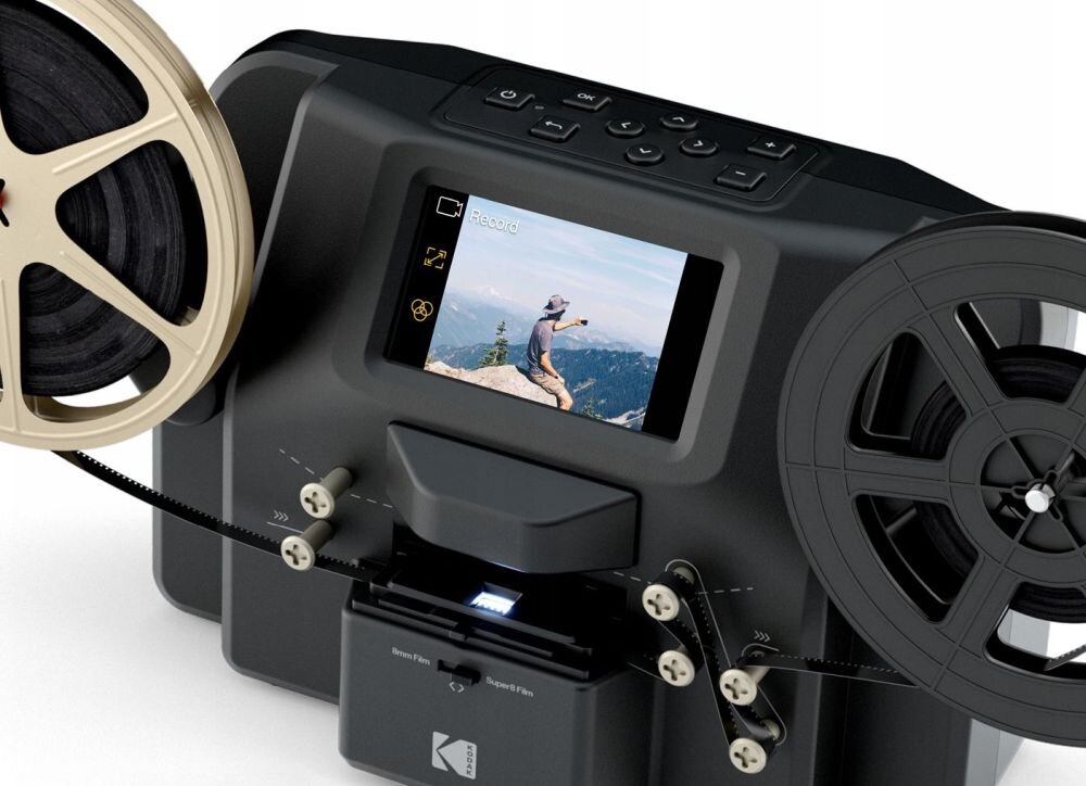KODAK Reels 8 mm-Super 8 mm ekran LCD 5 cali podgląd skanowania kontrola ustawień