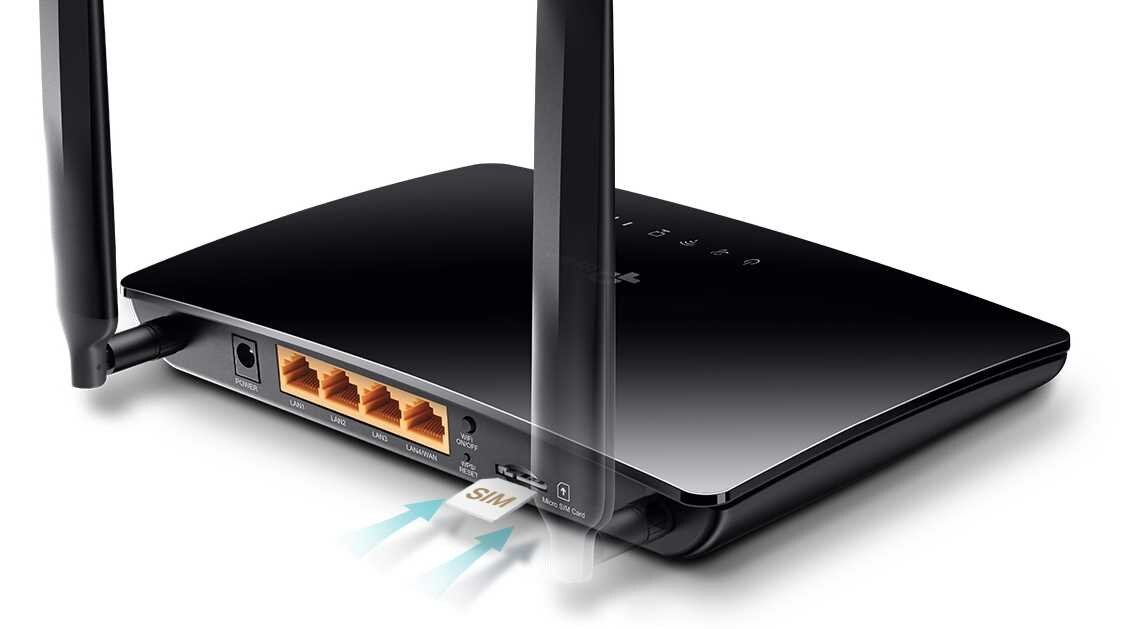 Router TP-LINK TL-MR6400 - SIM