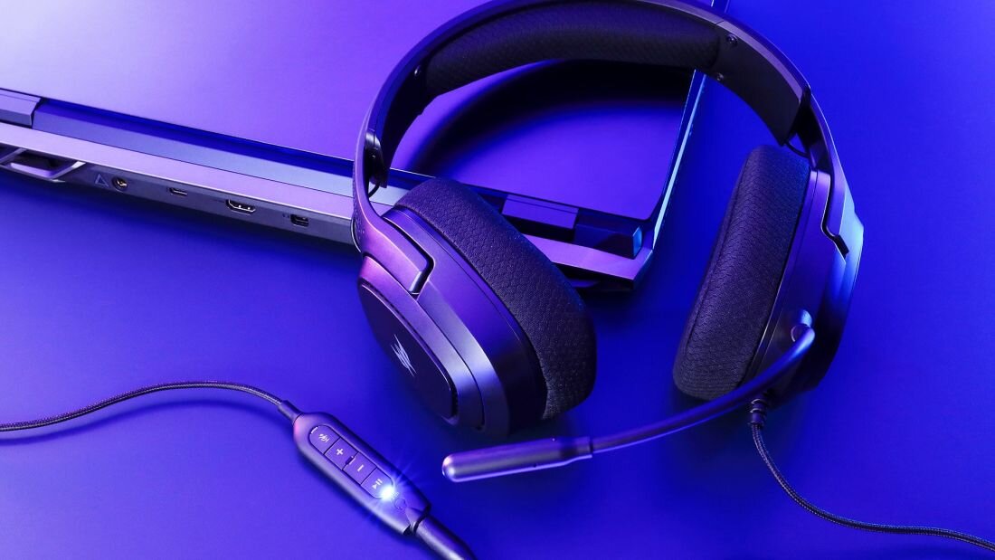 Słuchawki ACER Predator Galea 365 - Odłączany mikrofon