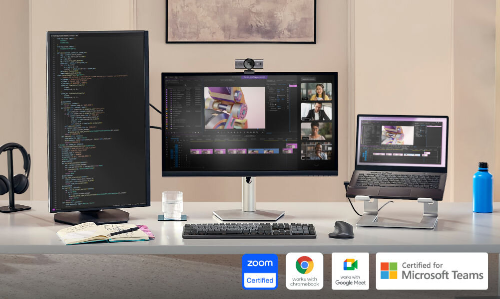 Kamera internetowa LOGITECH MX Brio Grafitowy programy systemy