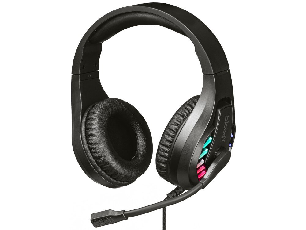Słuchawki A4TECH Bloody G230p głośnik o średnicy 50 mm membranie wycinanej laserowo