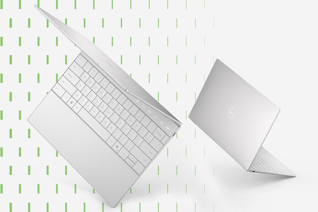 Laptop DELL XPS 9340 - czytnik linii papilarnych 