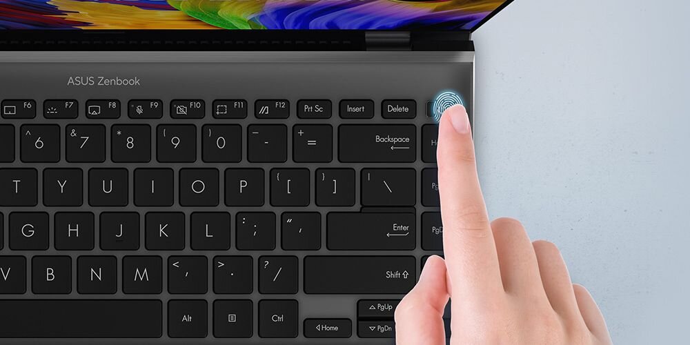 Laptop ASUS Zenbook 14X - Bezpieczeństwo