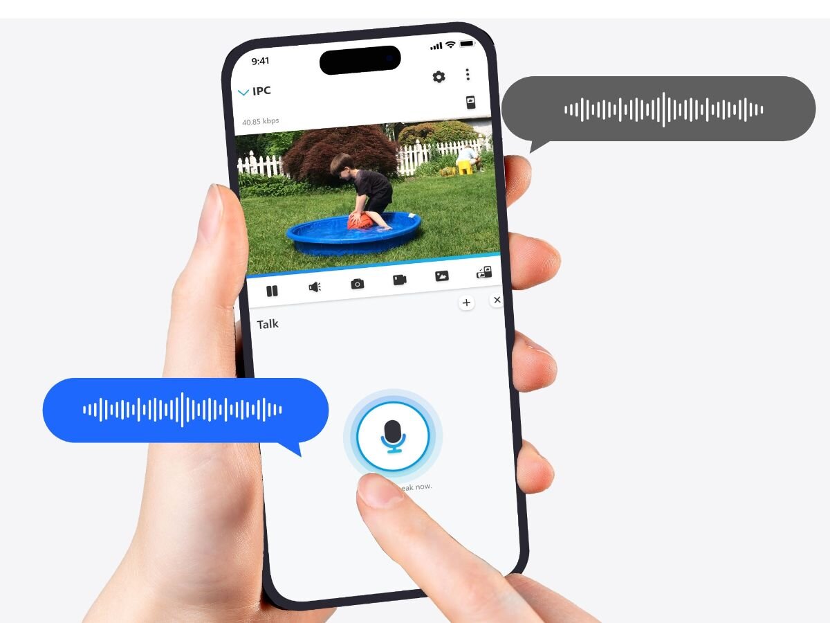 Kamera REOLINK E Series E340 dwukierunkowego audio domownikami gośćmi komfort i bezpieczeństwo interaktywnym i efektywnym