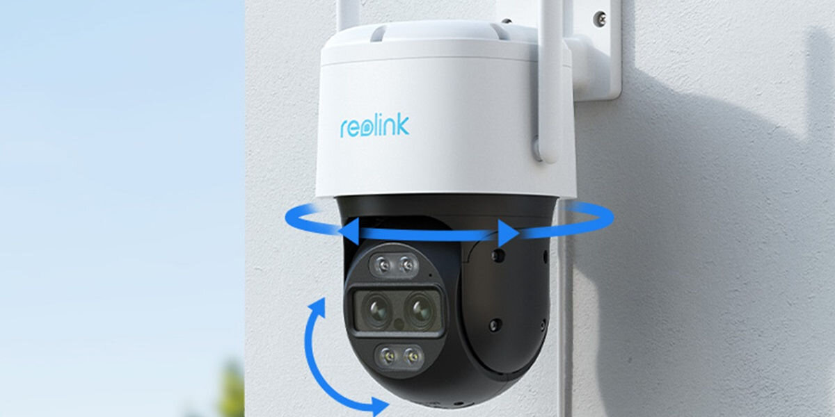 Kamera REOLINK Trackmix Series W760 automatyczne śledzenie szeroki kąt widzenia 104° w poziomie i 60° w pionie